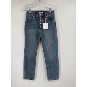 PISTOLA MONROE HIGH RISE SLIM CIGARETTE JEAN INDIO ankle straight leg NWT‎ Sz 26